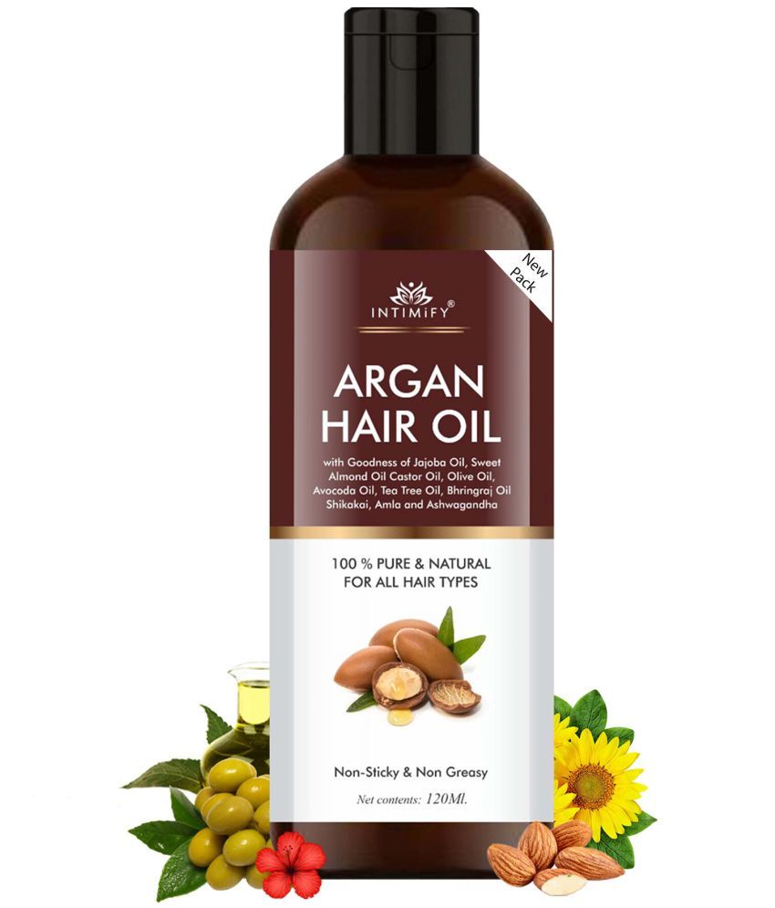     			Intimify Argan Hair Oil for Thick & Strong Hair 120 mL