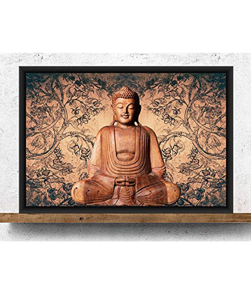Poylaamo Buddha Wall Painting with Frame Paper Painting With frame Buy