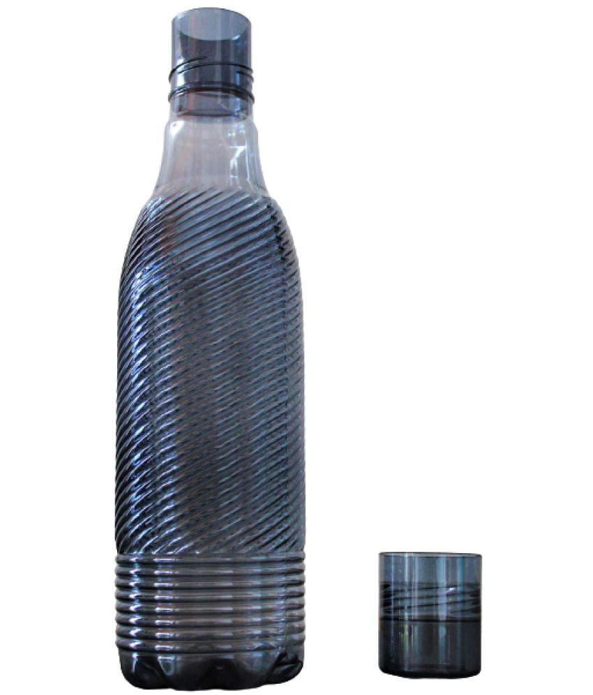     			COMBINED ASSOCIATES water bottles Brown 1000 mL Polyproplene Fridge Bottle set of 4