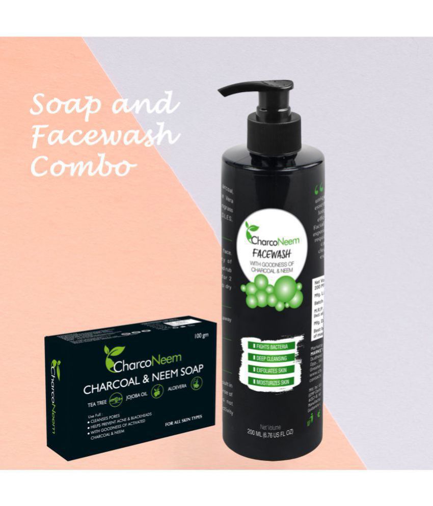 CharcoNeem - Lightening Face Wash For All Skin Type ( Pack of 2 )