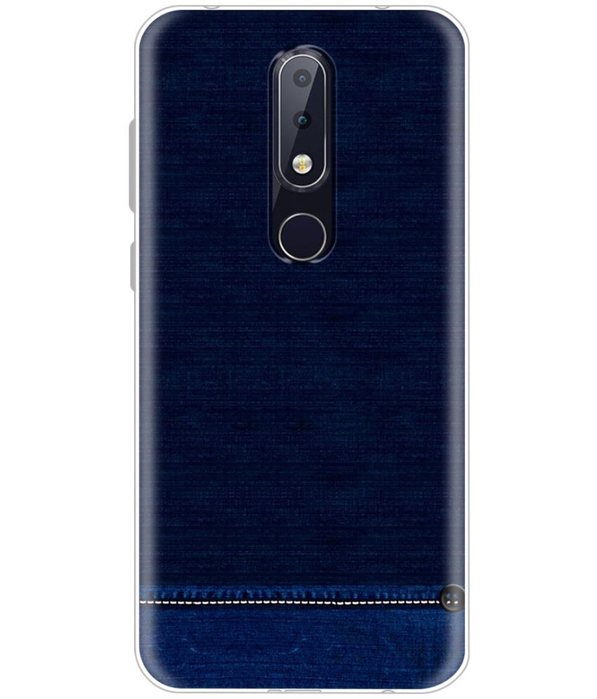     			NBOX Printed Cover For Nokia 6.1 Plus Premium look case