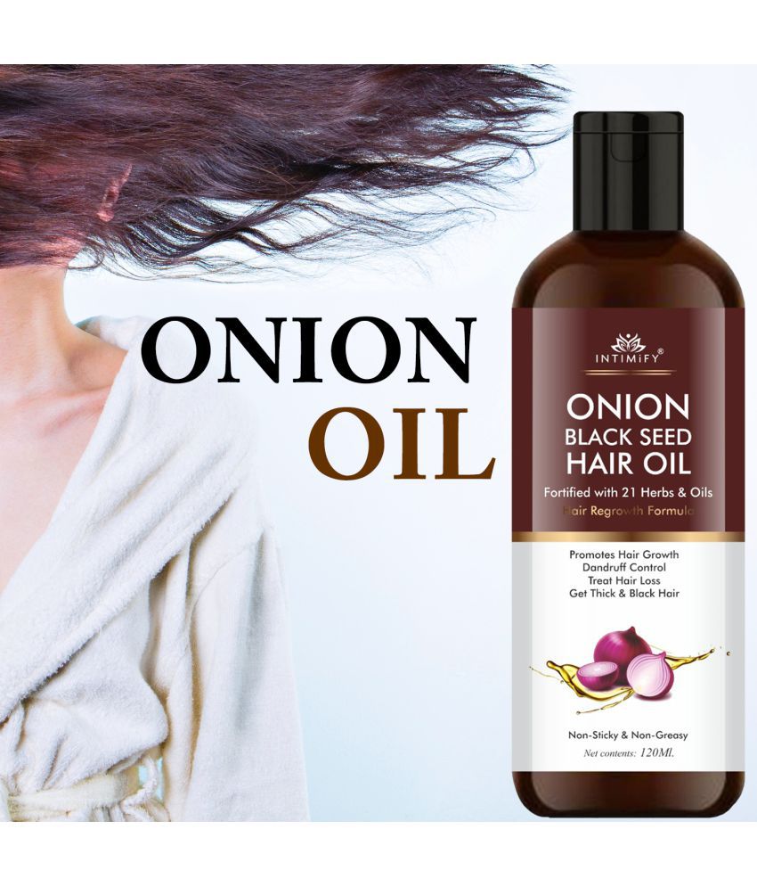 Intimify Onion Hair Oil to Promote Hair Growth 120 mL: Buy Intimify Onion Hair  Oil to Promote Hair Growth 120 mL at Best Prices in India - Snapdeal