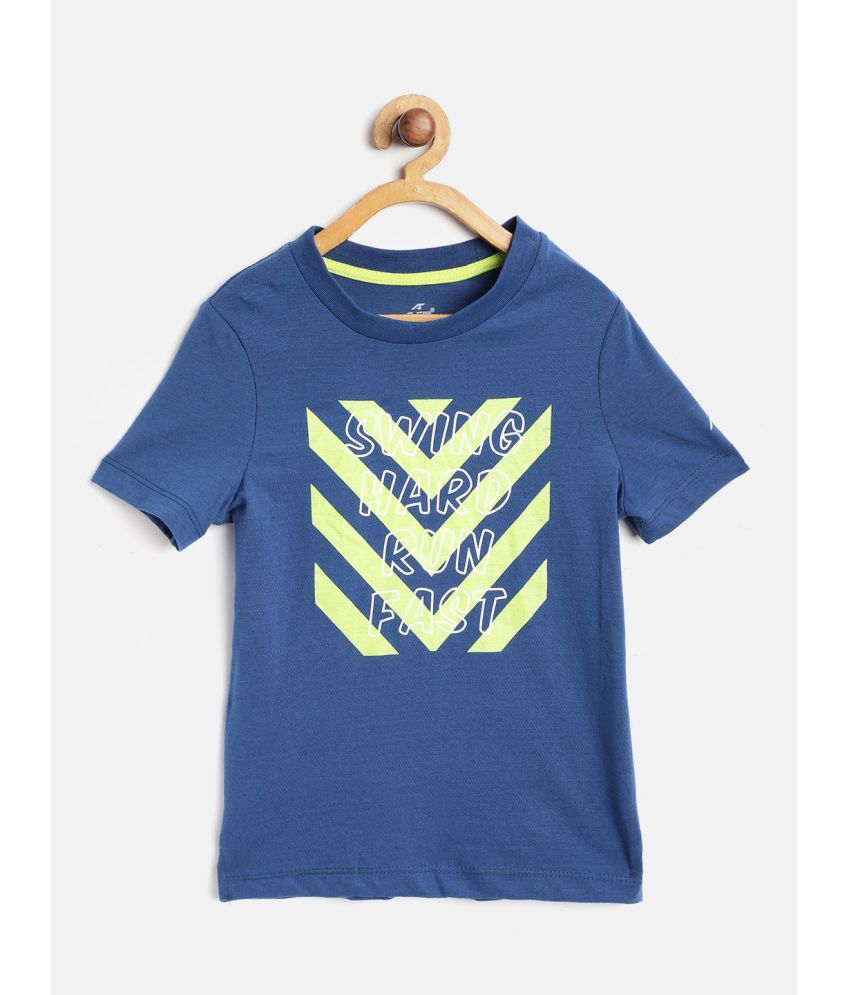     			ALCIS Boys Printed Blue T Shirt