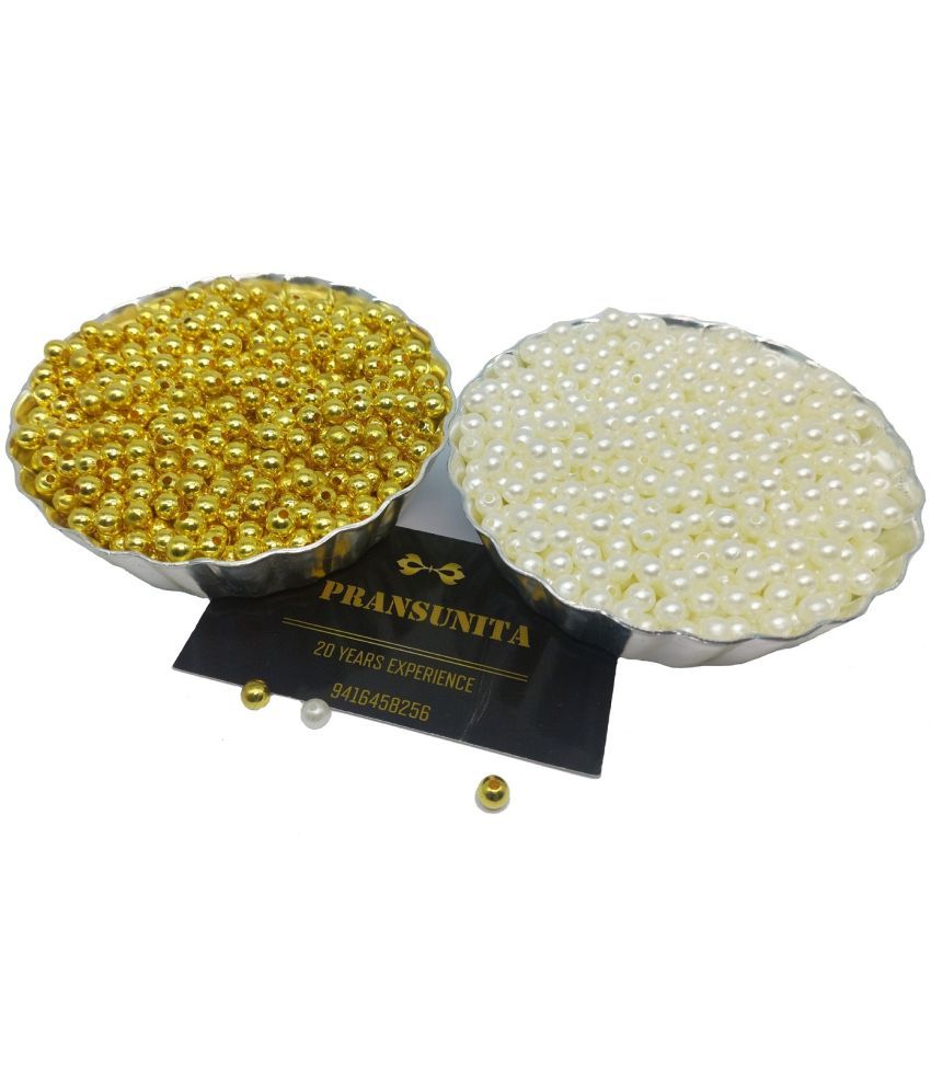     			PRANSUNITA - Plastic Loose Beads (Pack of 2)