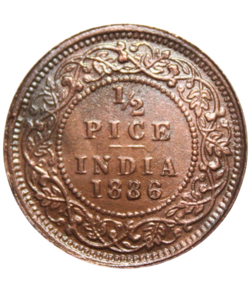     			1/2 Pice (Mix Year) British India Rare Coin