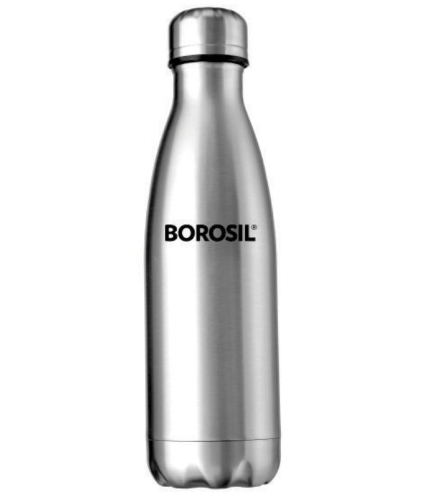 Borosil Bolt Steel Flask - 500 ml