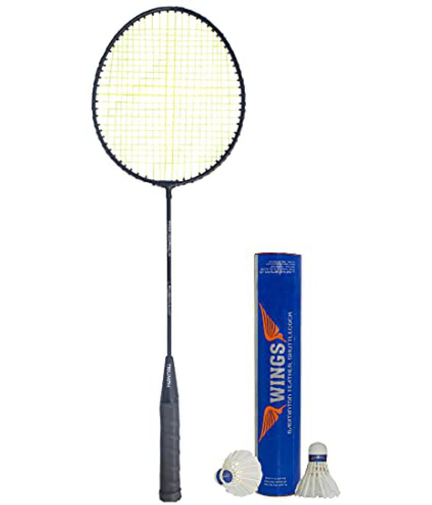 badminton birdie and racket