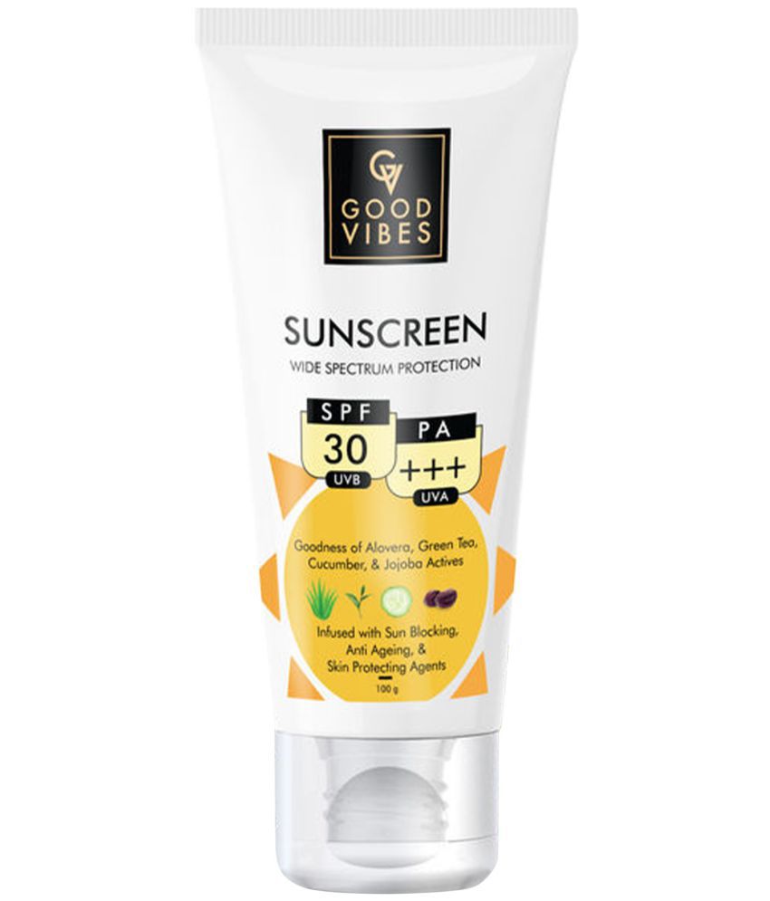 Good Vibes Sunscreen Cream SPF 30 100 g