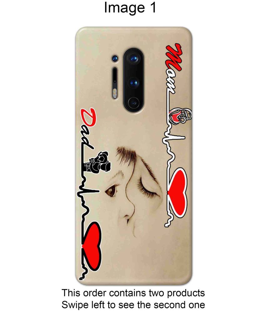     			Tweakymod 3D Back Covers For OnePlus 8 Pro Pack of 2