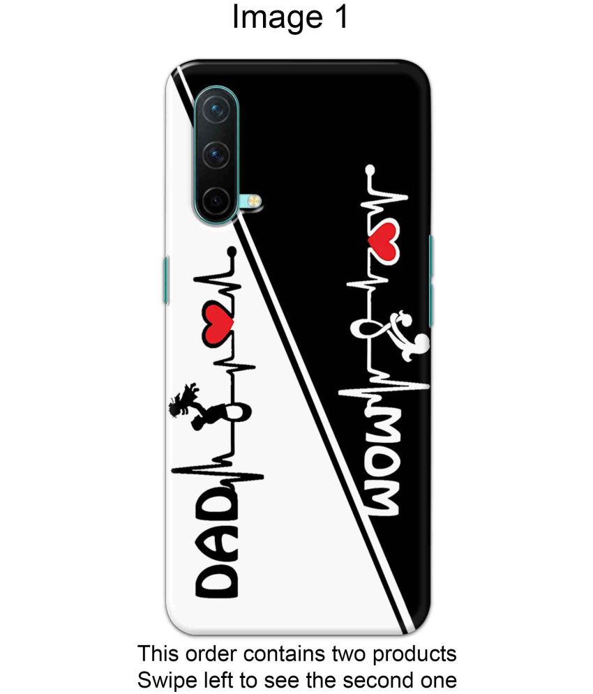     			Tweakymod 3D Back Covers For 1+ OnePlus Nord CE 5G Pack of 2