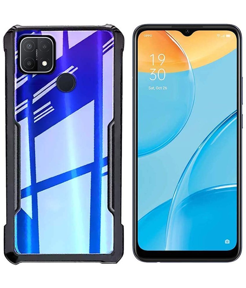     			Kosher Traders Black Hybrid Covers For Realme C15 - Shockproof