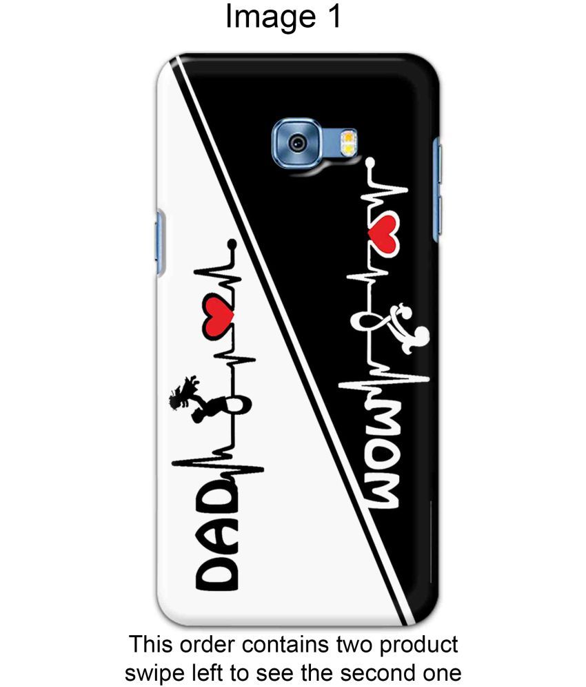     			Tweakymod 3D Back Covers For Samsung Galaxy C5 Pro Pack of 2