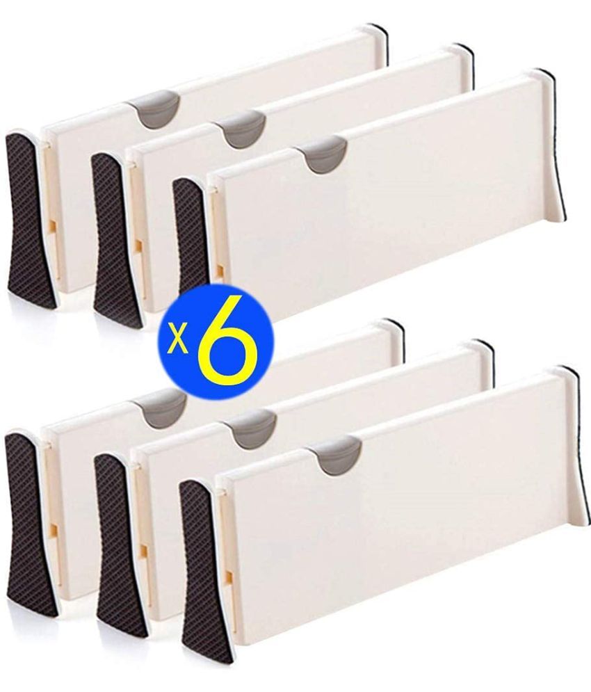     			House of Quirk Drawer Dividers Organizer Adjustable Separators High Expandable