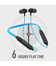 UBON CL-20 Neckband Wireless With Mic Headphones/Earphones Blue