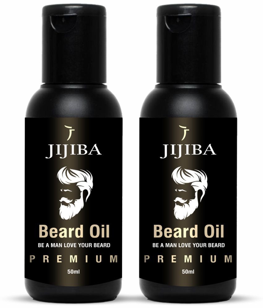Jijiba Premium Beard Oil for Men 50 ml Pack of 2