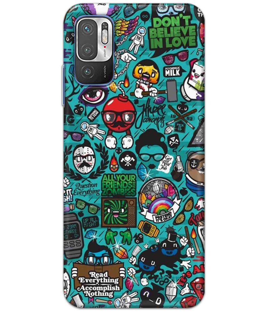     			Tweakymod 3D Back Covers For Redmi Note 10T 5G Pack of 2