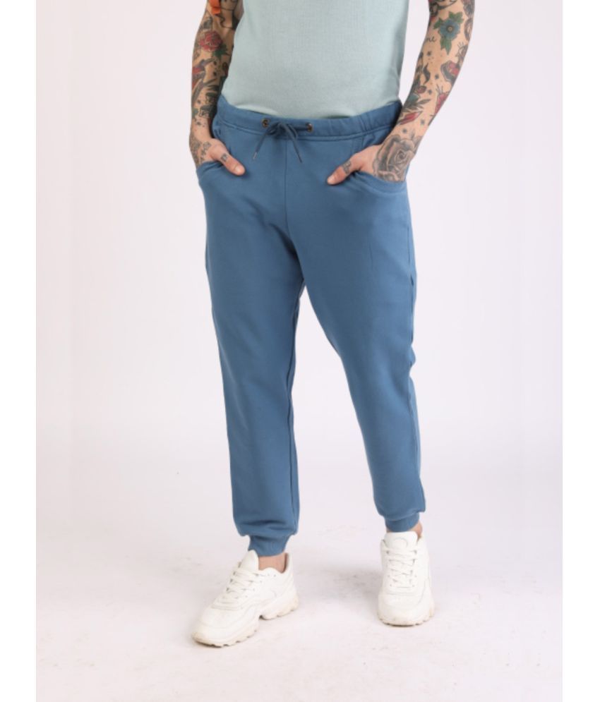 Bewakoof - Fleece Blue Men's Joggers 