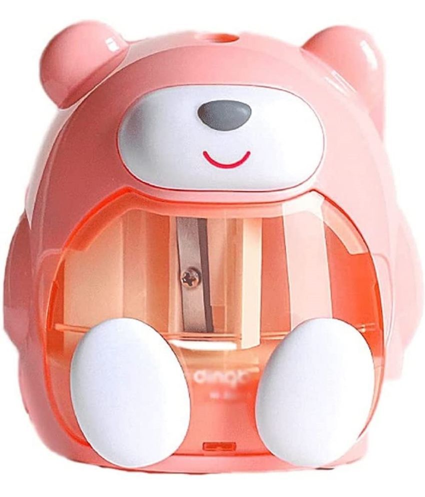     			FunBlast Electric Pencil Sharpener – Battery Operated Pencil Sharpener for Kids, Sharpeners for School Supply and Office (Pink)