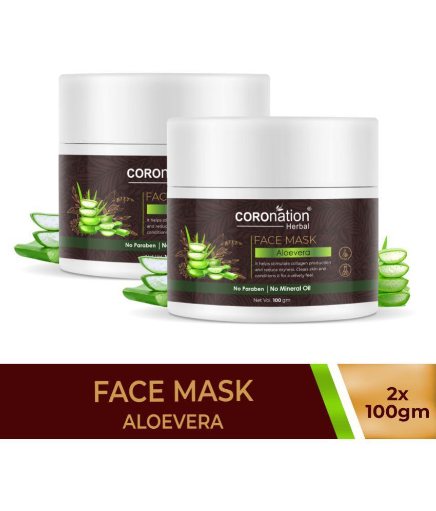     			coronation herbal  Aloevera  Face Mask Cream 200 gm