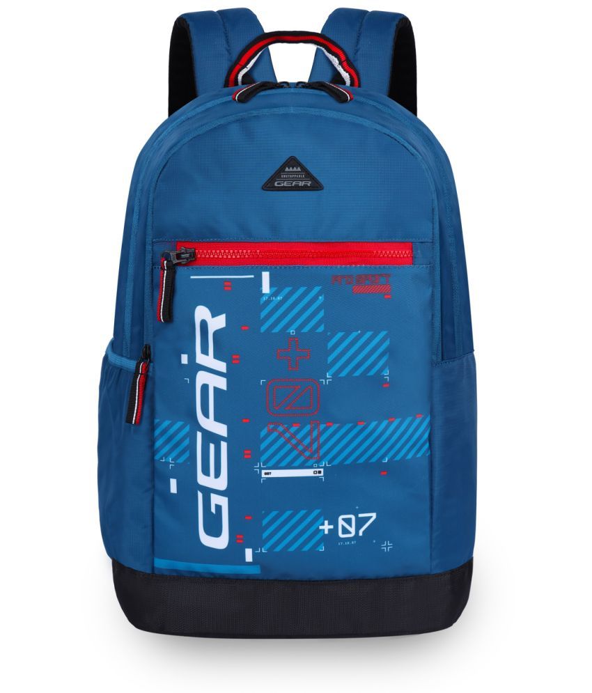     			Gear 20 Ltrs Multi Color Backpack