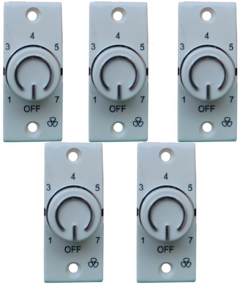     			HIRU Fan Regulators 1 Module- Pack of 5