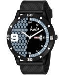 Hala HL-8260 Black Dial Silicon Analog Men's Watch