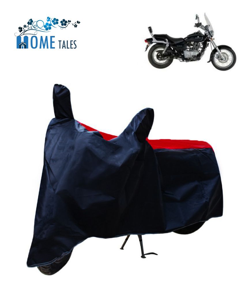     			HOMETALES Dustproof Bike Cover For BAJAJ Avenger 220 DTS-iÂ With Buckle Lock - Red & Blue