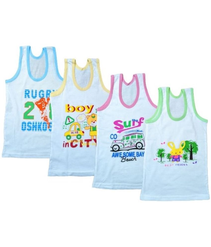     			Infant Vest with 100% Cotton Fabric Pack of 4 PC