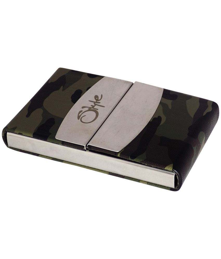     			Style 98 - Steel Unisex Card Holder ( Pack of 1 )
