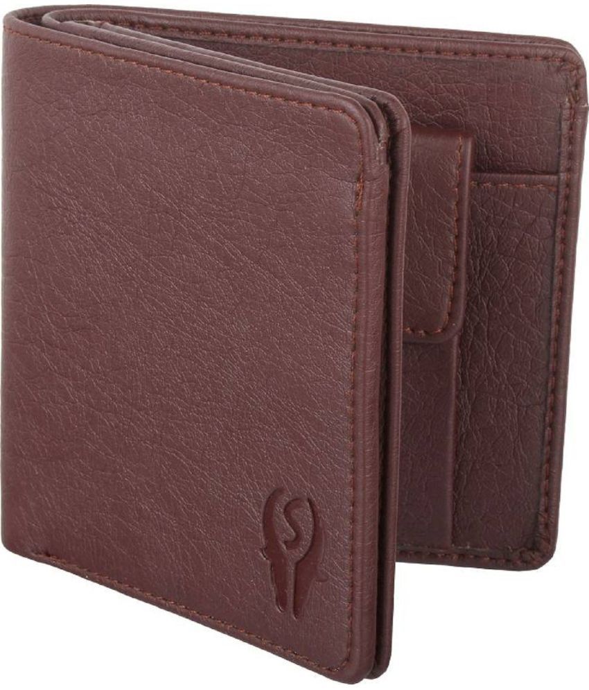     			samtroh - PU BROWN Men's Regular Wallet ( Pack of 1 )