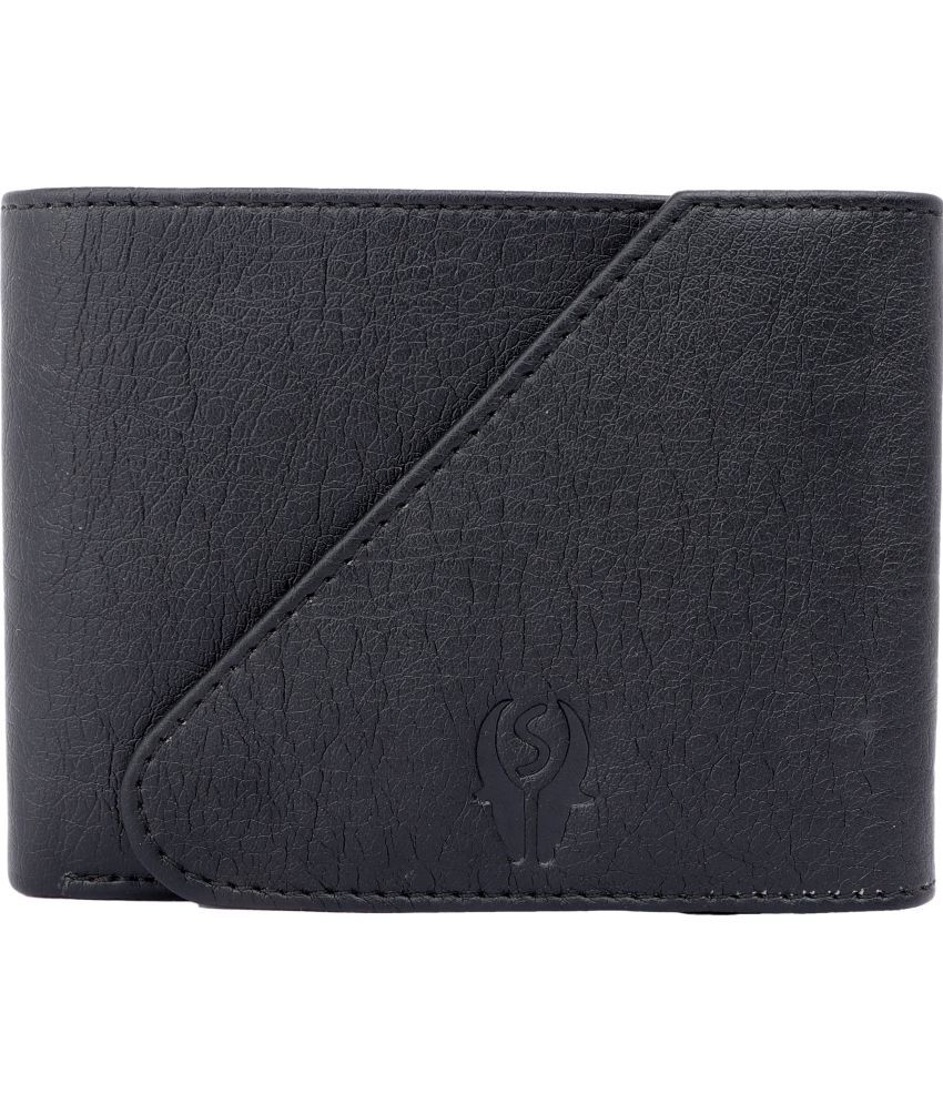     			samtroh - PU Black Men's Regular Wallet ( Pack of 1 )