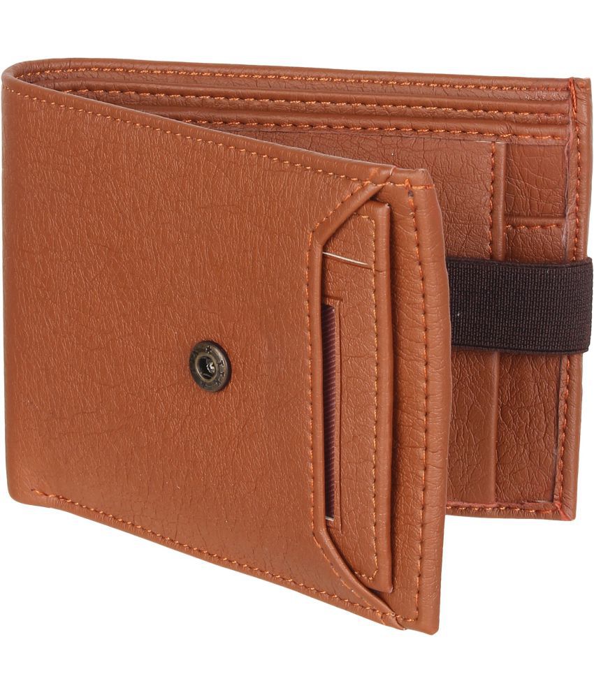     			samtroh - PU Brown Men's Regular Wallet ( Pack of 1 )
