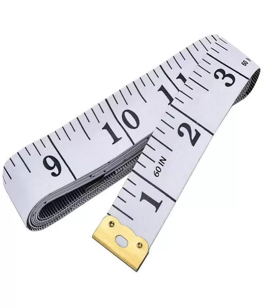 Body Measuring Tape 60 inch, Body Tape Measure, Lock Pin and Push Button  Retract, Body Measurement Tape, Black