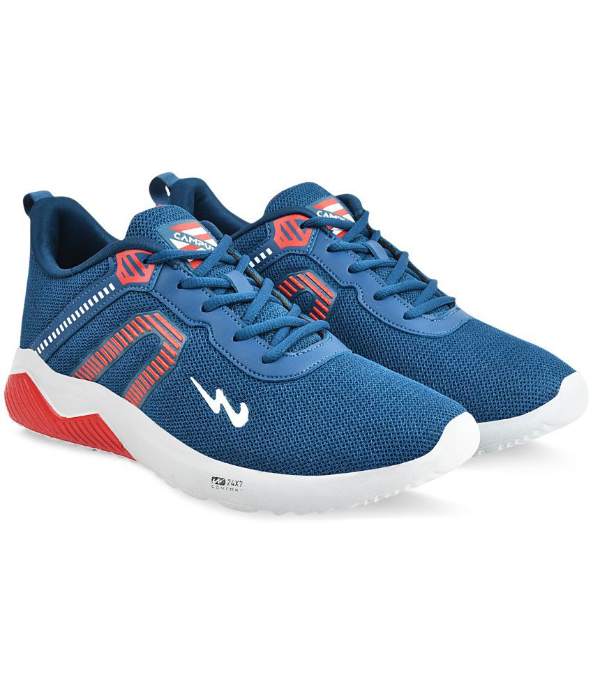     			Campus Camp Chrix Blue Running Shoes