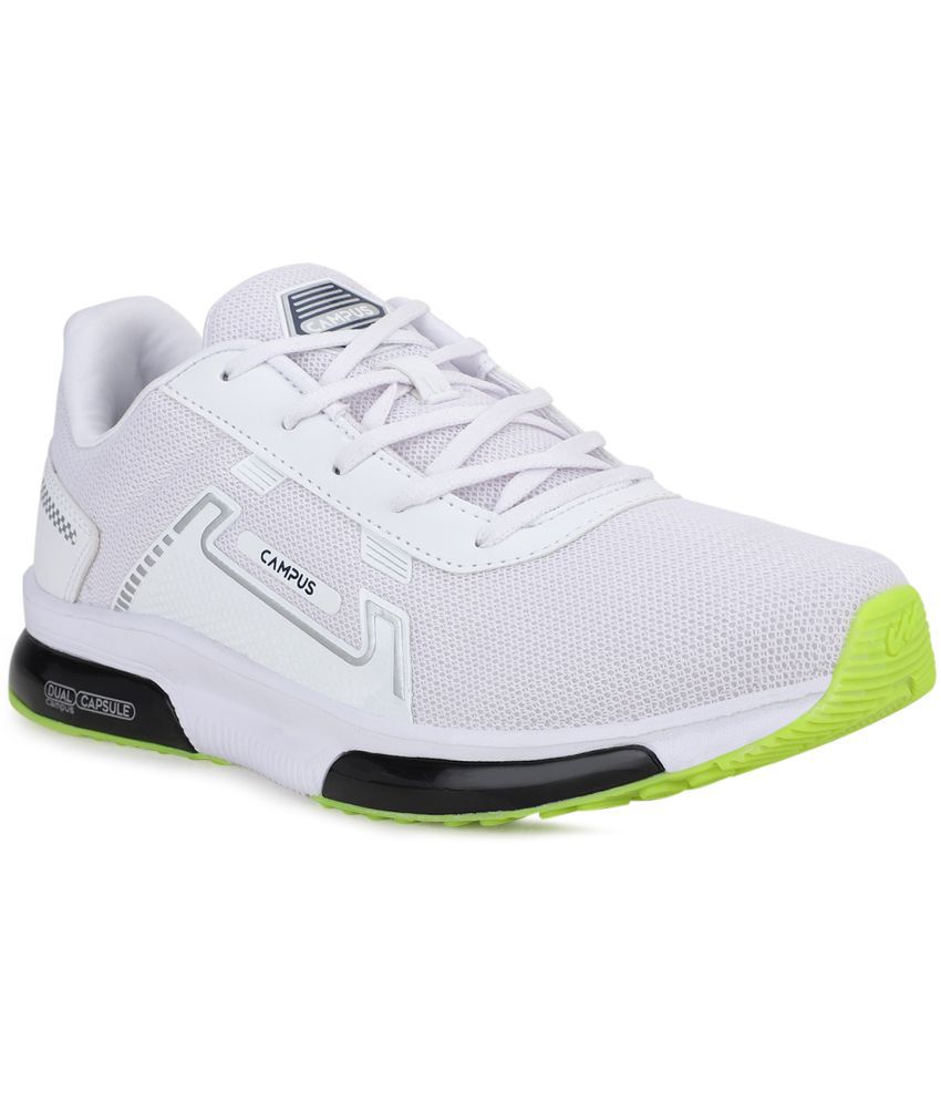     			Campus Culture White Running Shoes