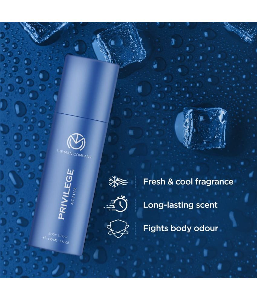 The Man Company Privilege Deodorants For Men Active Legend Intense 