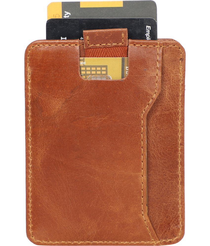 samtroh - Leather Unisex Card Holder ( Pack of 1 )