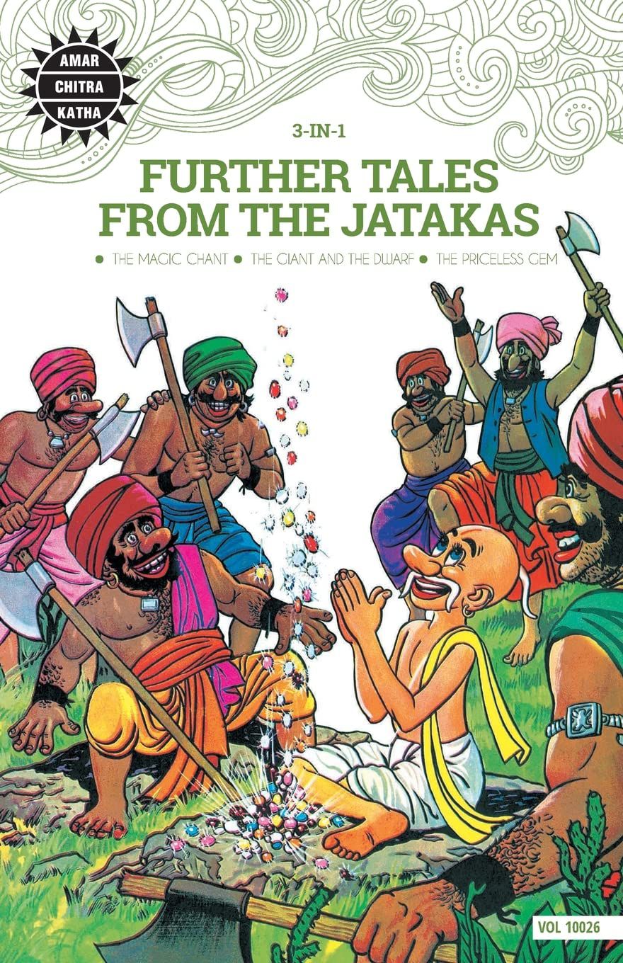     			Further Tales from the Jatakas: 3 in 1 (Amar Chitra Katha) Paperback1 January 2000 by Anant Pai