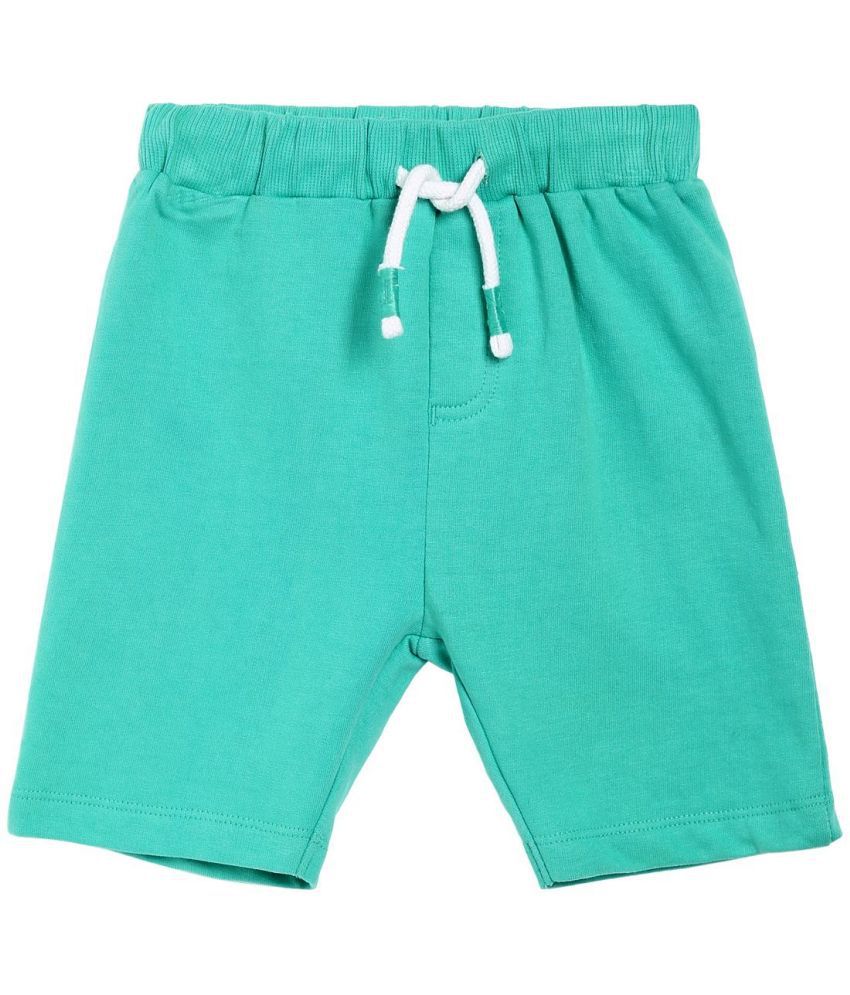     			MINI KLUB Baby Boy Green Shorts