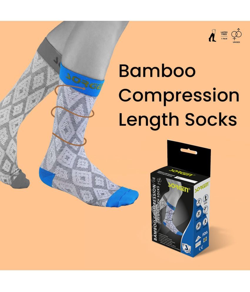     			Sorgen Compression Bamboo Crew Length Socks (Large)