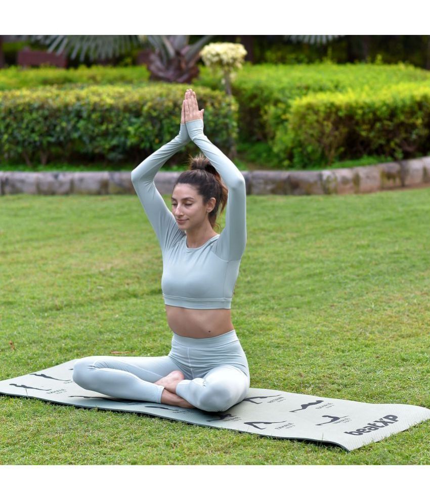 beatXP Surya namaskar Eva yoga mat for Women and Men TPE Material 6mm