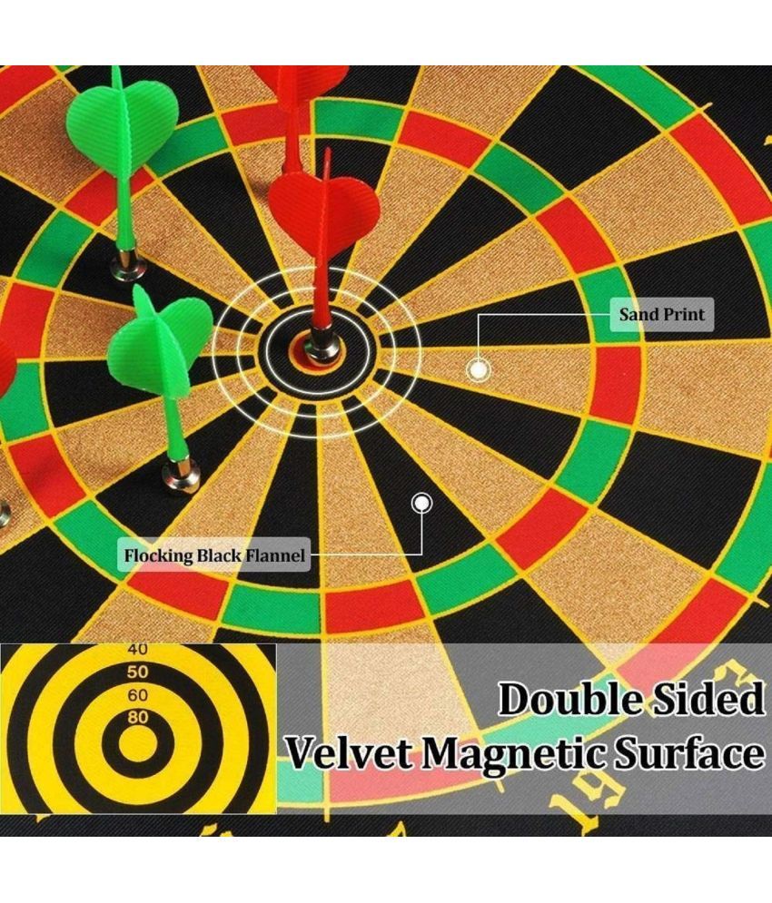 FunBlast Dart Board Game for Kids ,Double Sided Dart