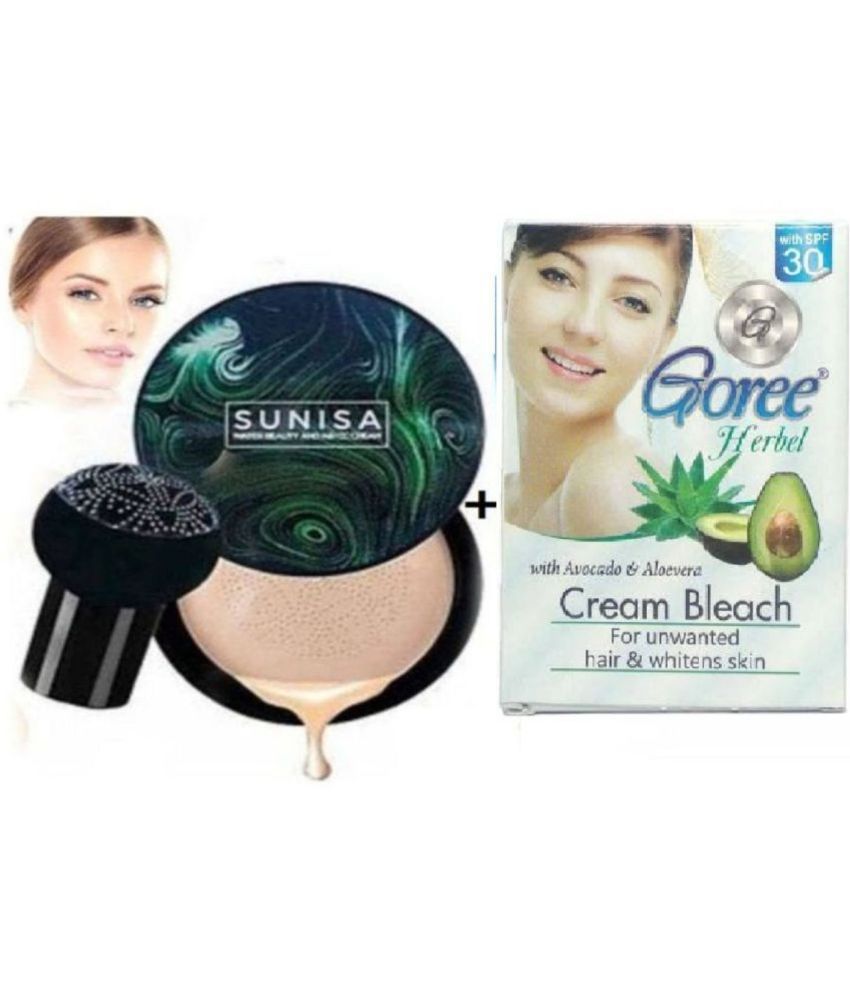     			JKM Prime Sunisa and Goree Herbal Cream Bleach BB & CC Cream 20 and 15 gm gm