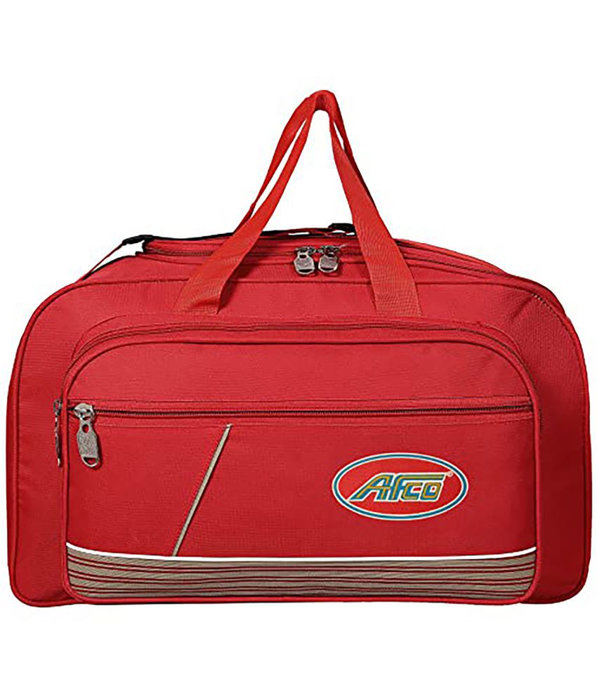     			Afco Bags 35 Ltrs Red Solid Duffle Bag