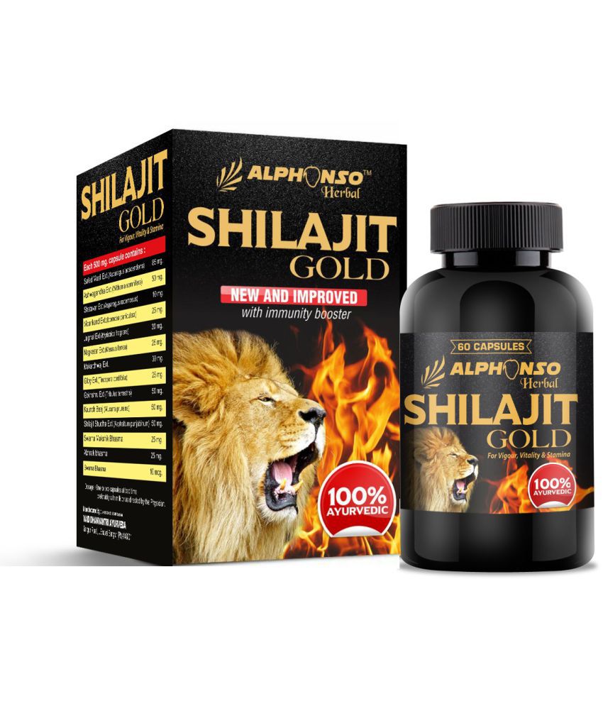 Alphonso herbal Shilajit Gold  for Strength,Stamina,Power and Rejuvenation