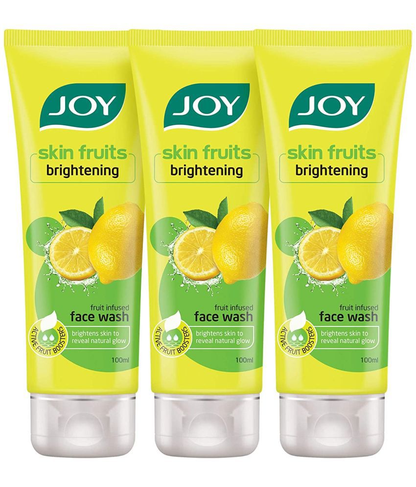     			Joy Skin Fruits Brightening Face Wash (Pack of 3 X 100ml)