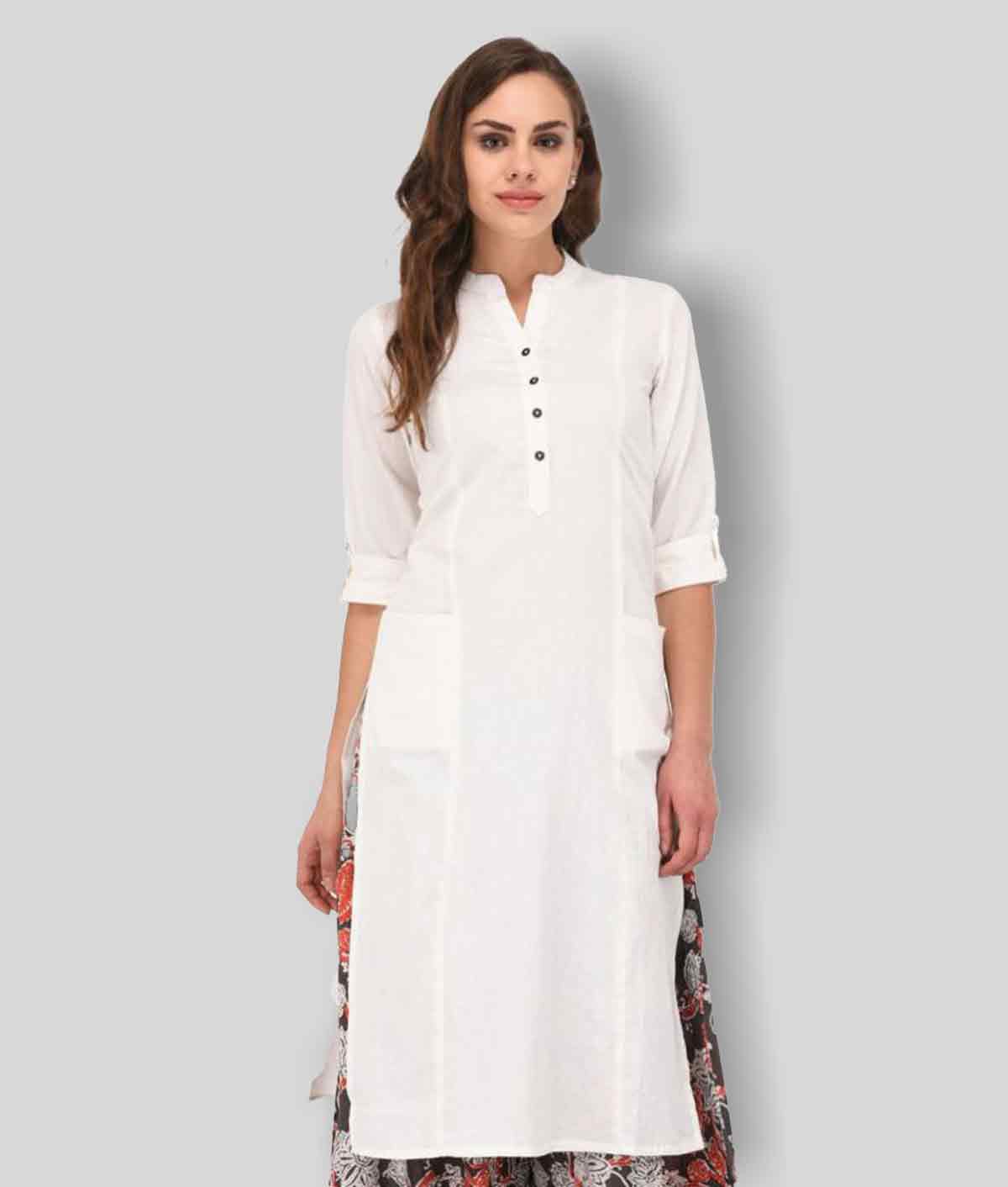 Update 91+ white kurti with skirt latest - thtantai2