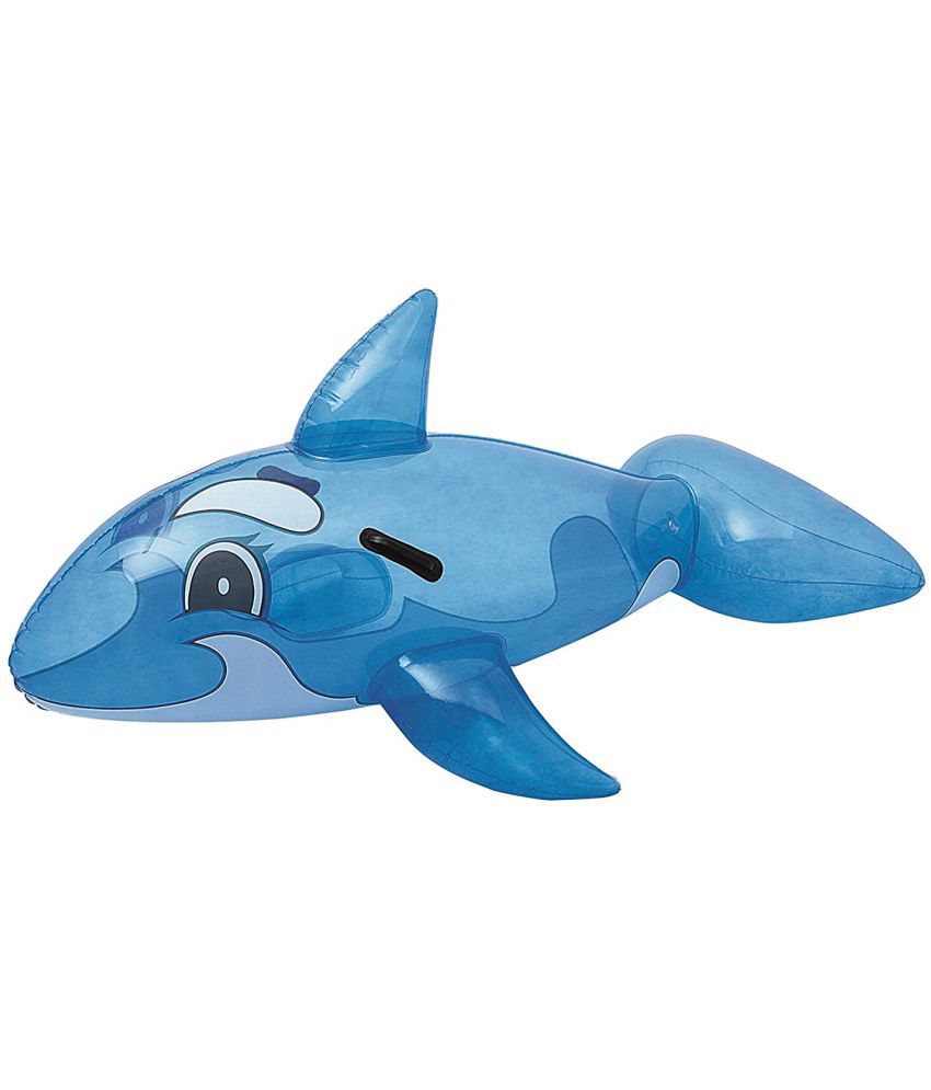 NHR Inflatable Whale Pool Ride On/ Swimming Float/ Inflatable Toy for Kids