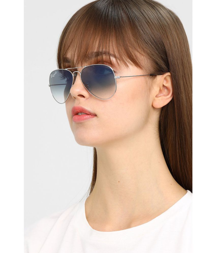     			RESIST EYEWEAR - Black Pilot Sunglasses Pack of 1