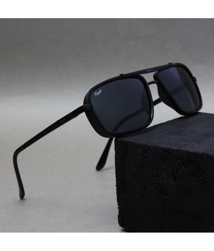     			RESIST EYEWEAR - Black Square,Rectangle Sunglasses Pack of 1